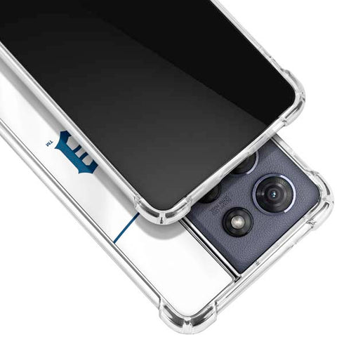 MLB Detroit Tigers Home Jersey Moto G Play 5G (2025) Clear Case